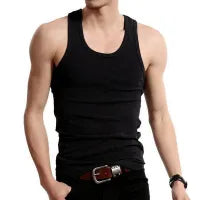 MEN'S ROUND NECK TANK SHIRT