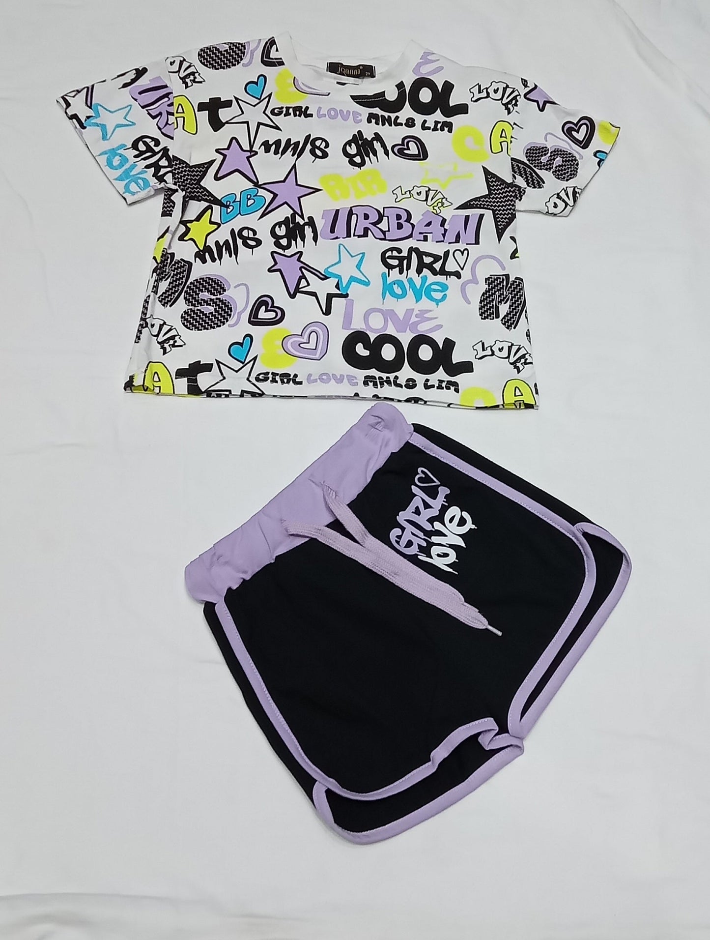 GIRL'S CASUAL WEAR 2PCS SET (22KY095B)