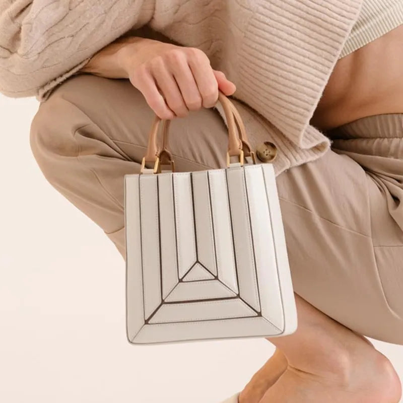 LADIES ELEGANT PU CREASED CLUTCH BAG