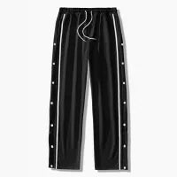 MEN'S CASUAL WHITE-LINE BREASTED PANTS