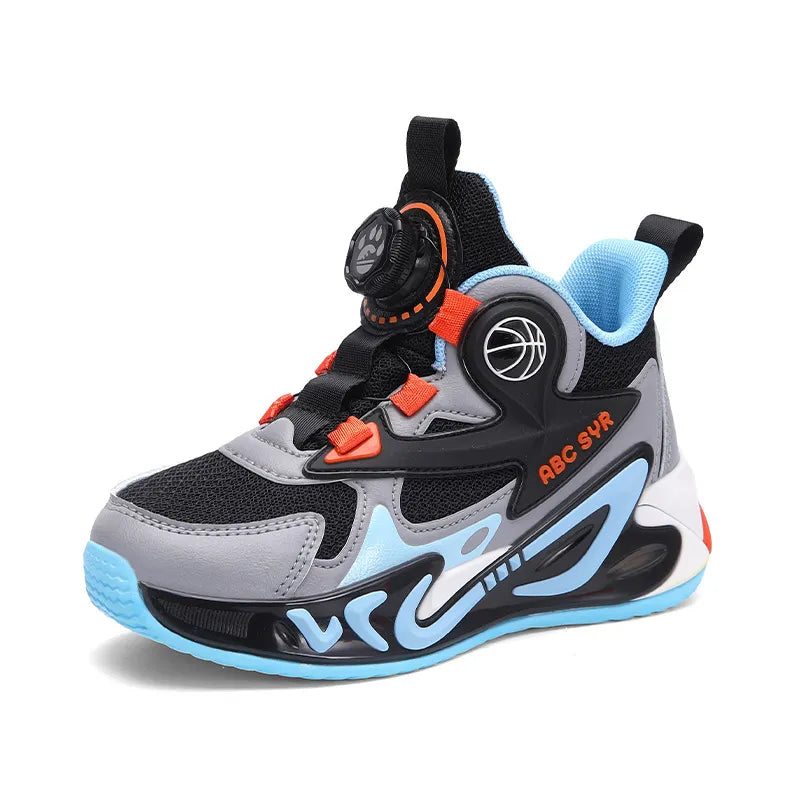 BOY'S THICK-SOLED SPORTS SNEAKERS