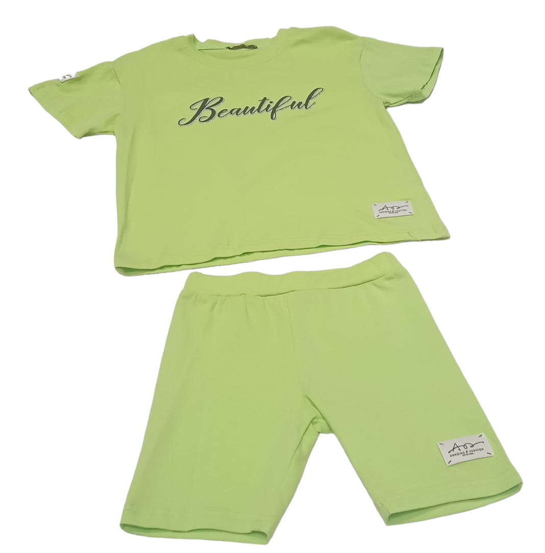GIRL'S CASUAL WEAR 2 PCS SET (22KY090A)