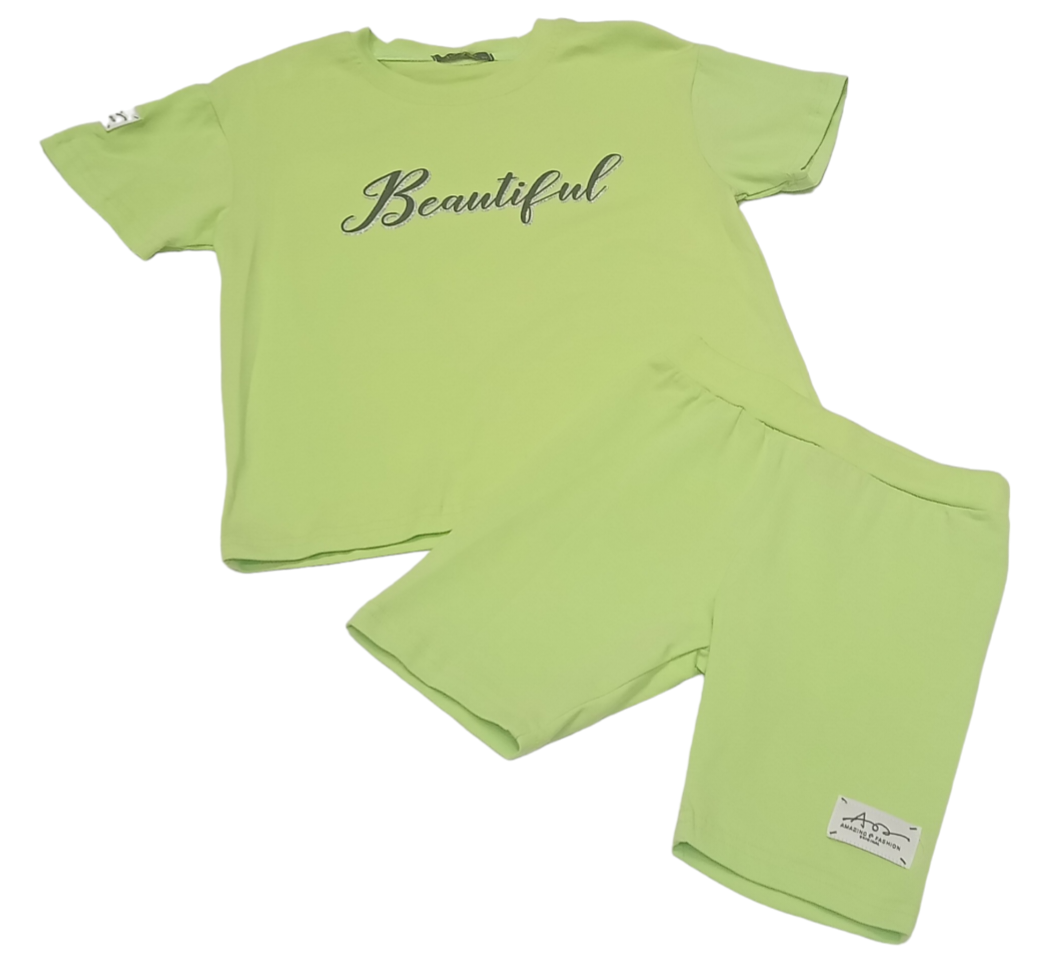 GIRL'S CASUAL WEAR 2PCS SET (22KY090B)