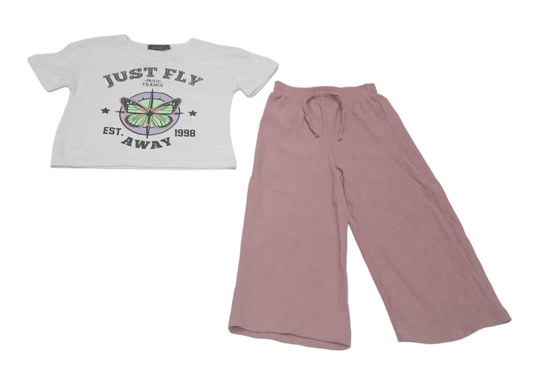 GIRL'S CASUAL WEAR 2 PCS SET (22KY097A)