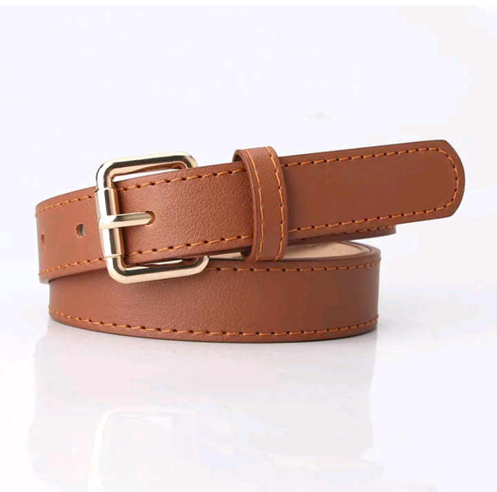 LADIES SNAKE PATTERN BUCKLE BELT