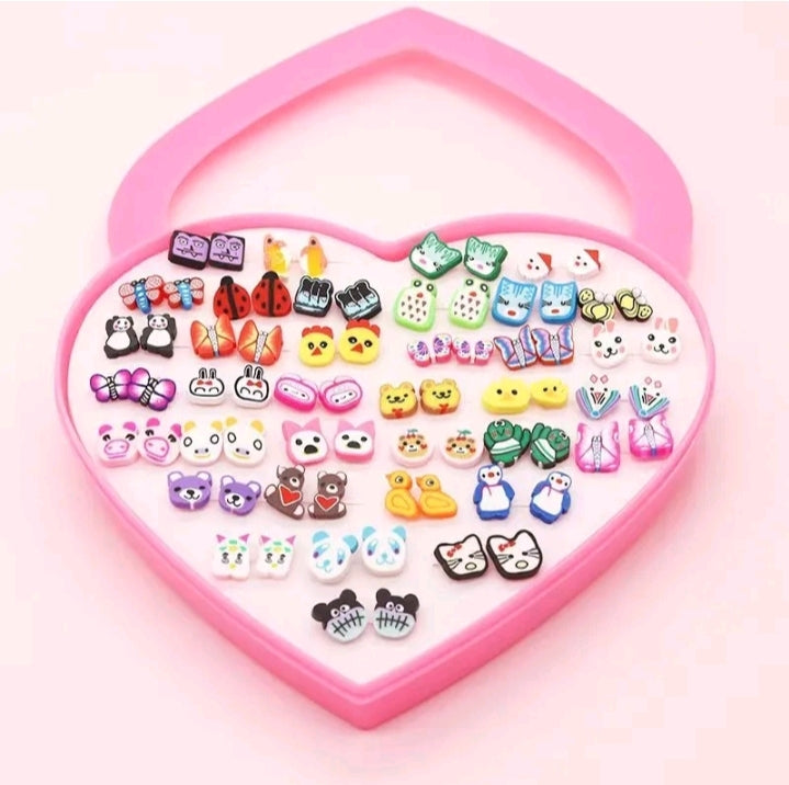 GIRL'S FASHION EARRING SET