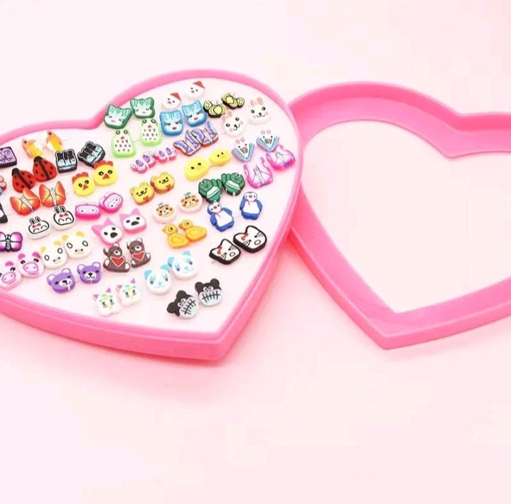 GIRL'S FASHION EARRING SET