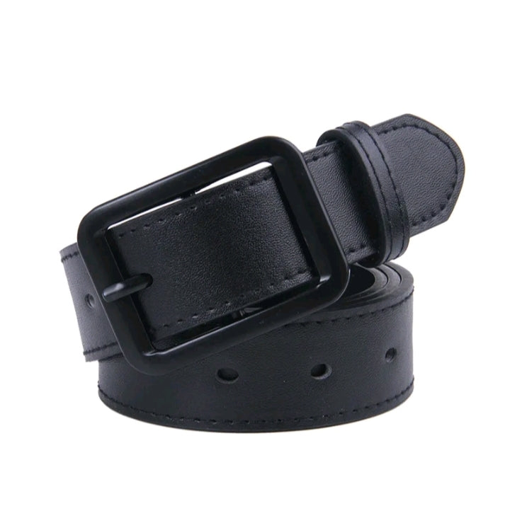 MEN'S CASUAL LEATHER PIN BUCKLE BELT