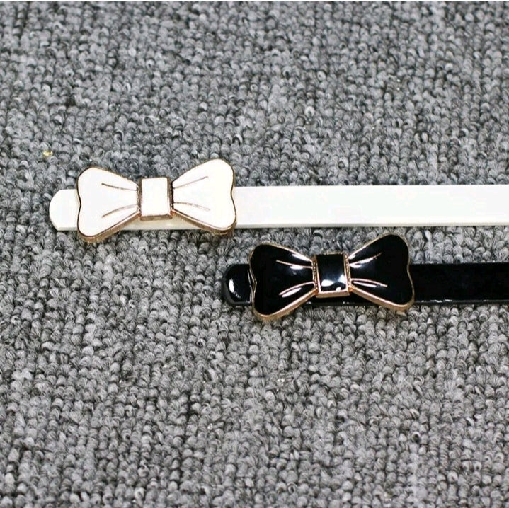 LADIES BOWKNOT SNAP THIN BELT