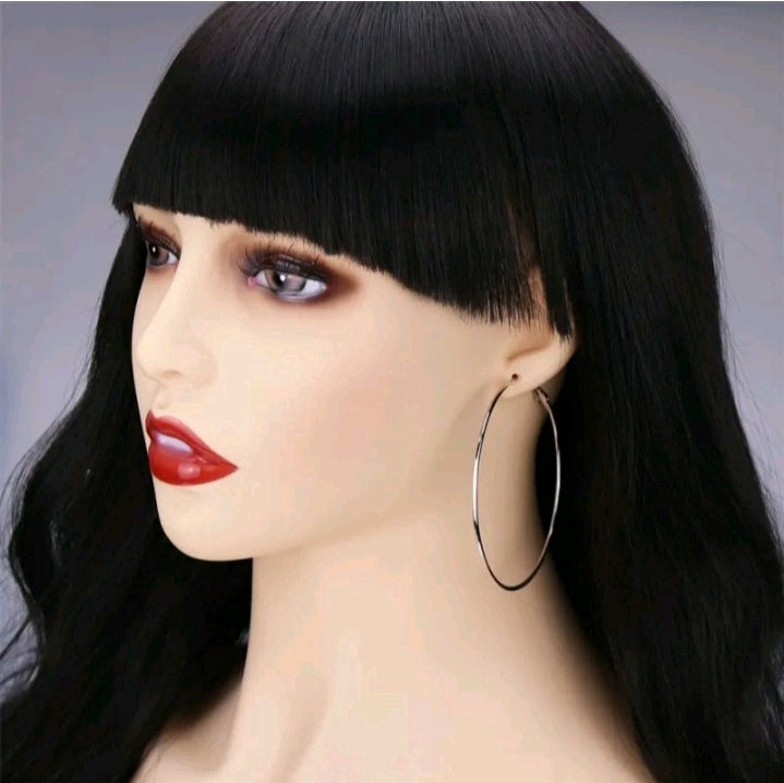 LADIES METAL HOOP EARRINGS