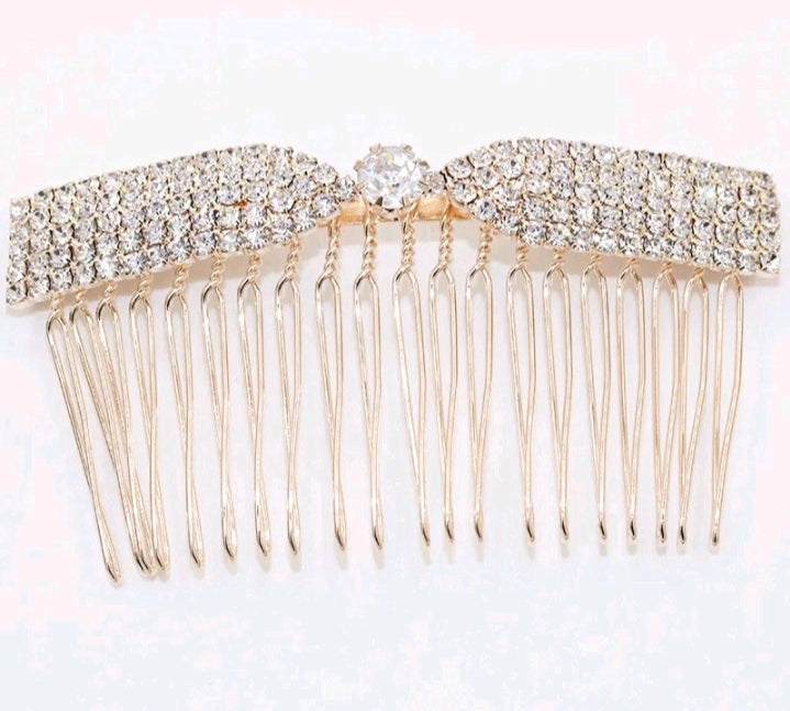 LADIES DIAMOND SHAPED BANGS HAIR COMB