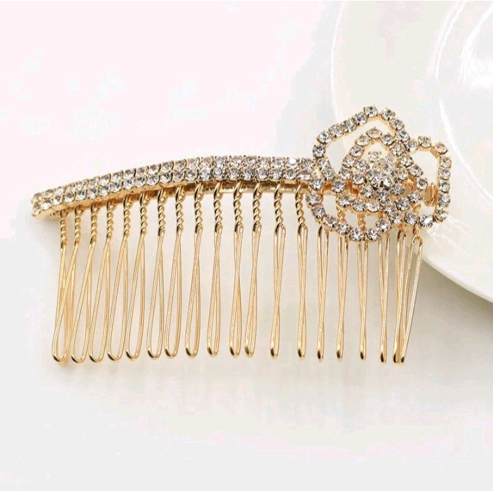 LADIES DIAMOND SHAPED BANGS HAIR COMB