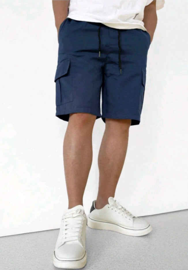 MEN'S SUMMER POCKET LOOSE CARGO SHORTS