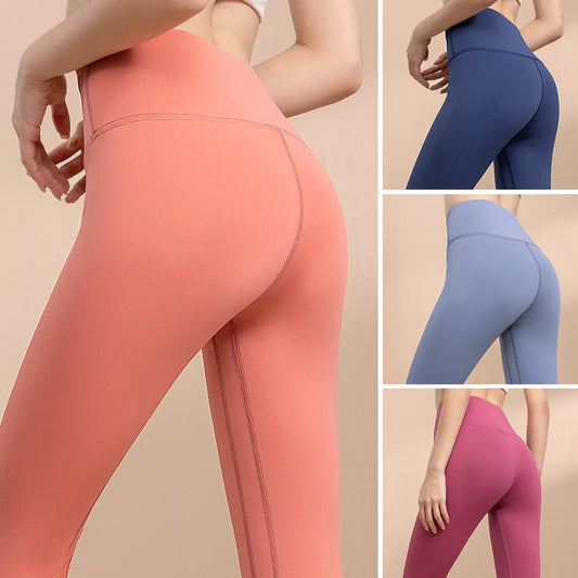 LADIES HIGH WAIST YOGA LEGGINGS
