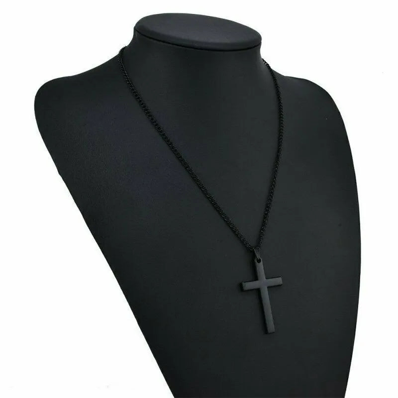 UNISEX CROSS PENDANT NECKLACE