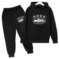 UNISEX LONG-SLEEVES HOODIE 2PCS SET