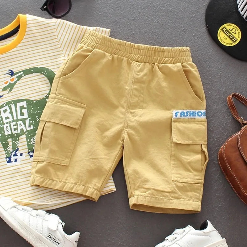 BOY'S CASUAL POCKET SHORTS