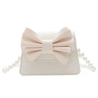 GIRL'S PEARL CHAIN CROSSBODY BAG