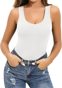 LADIES U-NECK TIGHT BODYSUIT