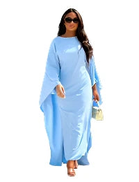 LADIES LOOSE LONG SLEEVE DRESS
