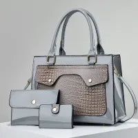 LADIES 3 PCS SET HANDBAG