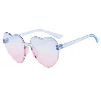 GIRL'S HEART SHAPED SUNGLASSES