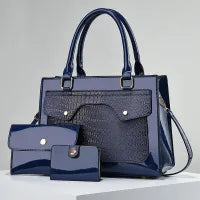 LADIES 3 PCS SET HANDBAG