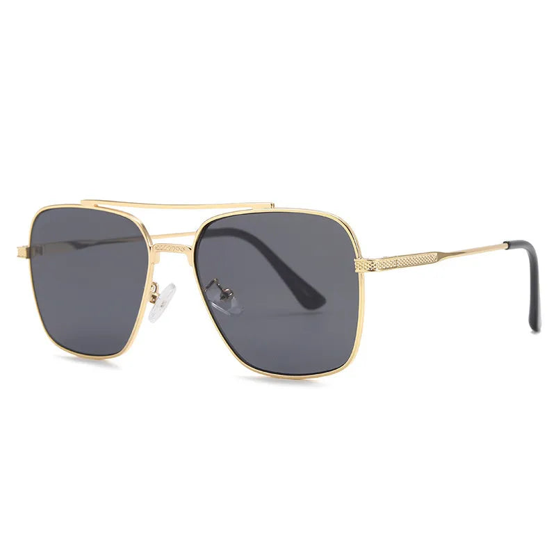 MEN'S VINTAGE METAL FRAME SUNGLASSES