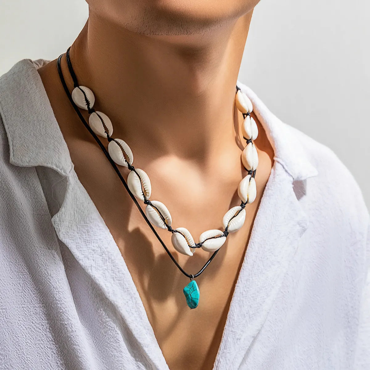 MEN'S TURQUOISE NECKLACE