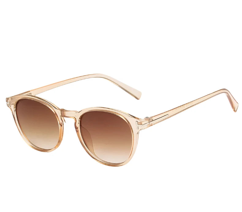 MEN'S VINTAGE T-ROUND FRAME SUNGLASSES