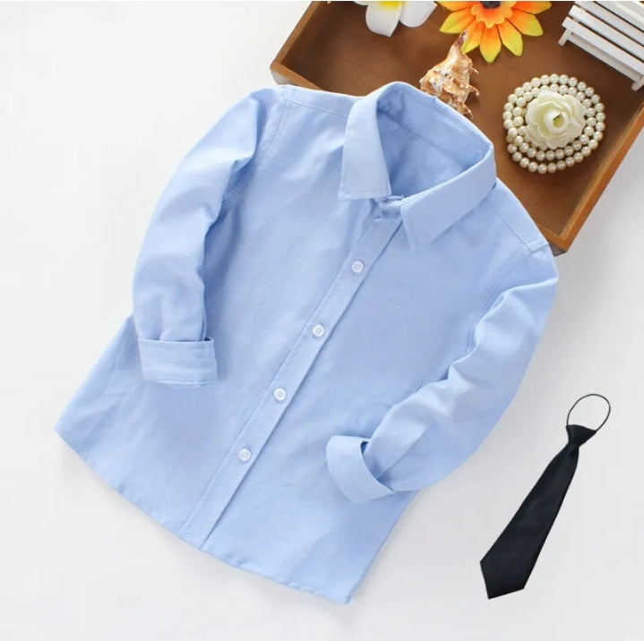 BOY'S LONG SLEEVE SHIRTS