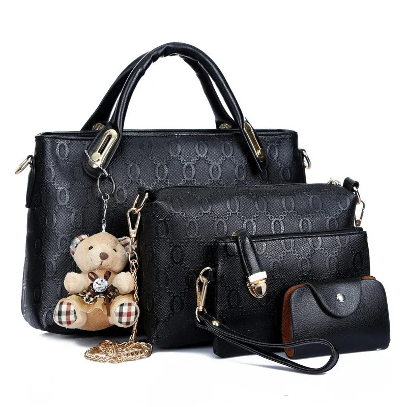 LADIES 3PCS HANDBAG SET