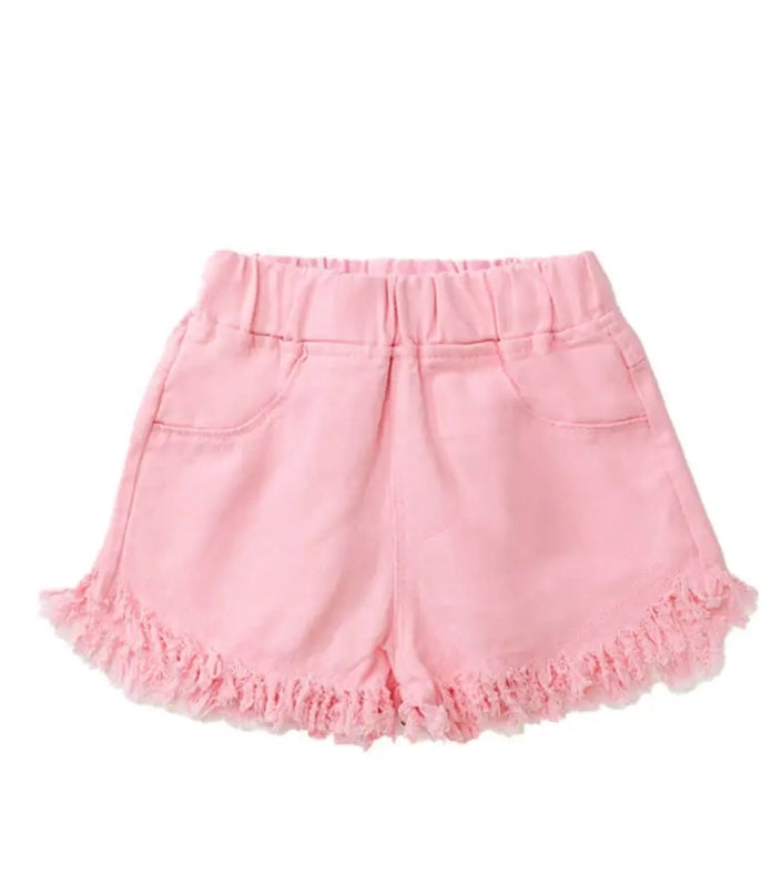 GIRL'S DENIM SHORTS