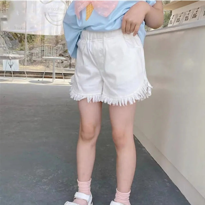 GIRL'S DENIM SHORTS