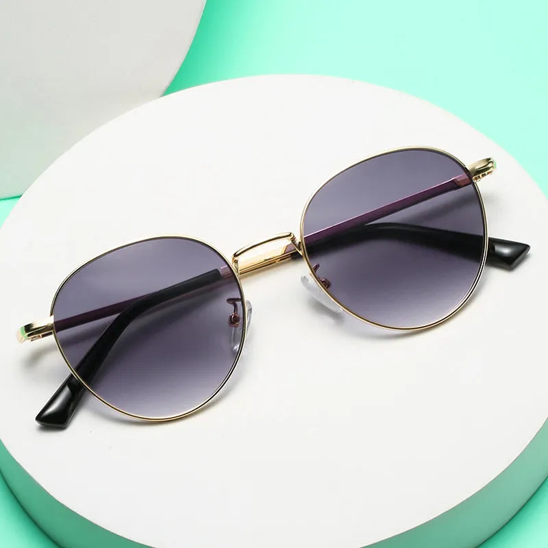 MEN'S FASHION ROUND SUNGLASSES