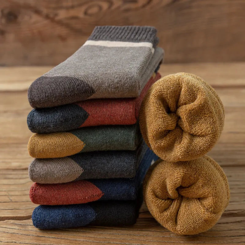 MEN'S WARM MATCHING SOCKS