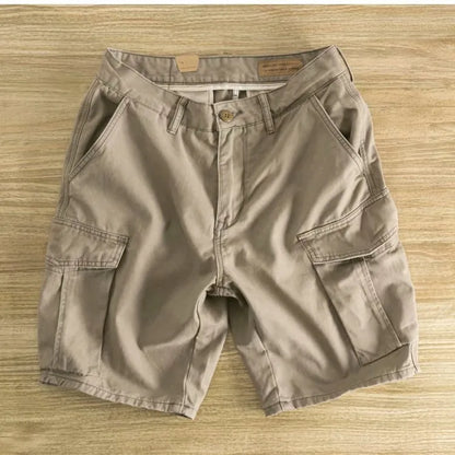 MEN'S SPORT PLUS SIZE STRIAGHT CARGO SHORTS
