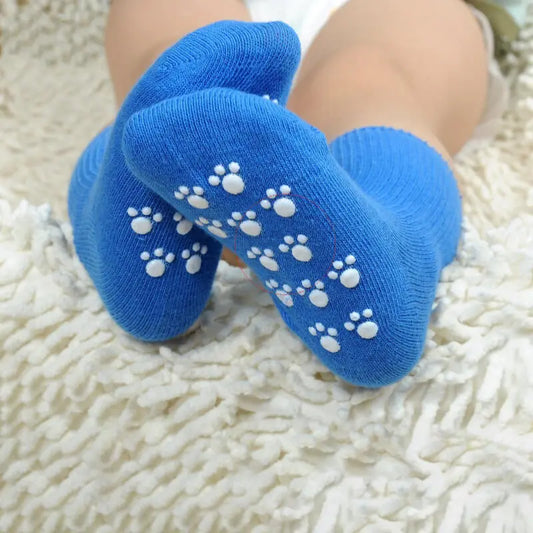 KIDS FOOT PATTERN COTTON SOCKS