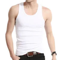 MEN'S  ROUND NECK TANK SHIRT