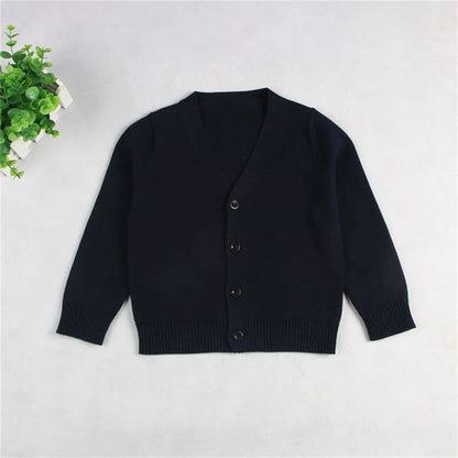 UNISEX V-NECK KNITTED OUTERWEAR