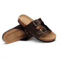 MEN'S BUCKLE BEACH SLIPPERS