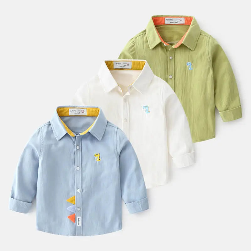 BOY'S LAPEL SHIRT