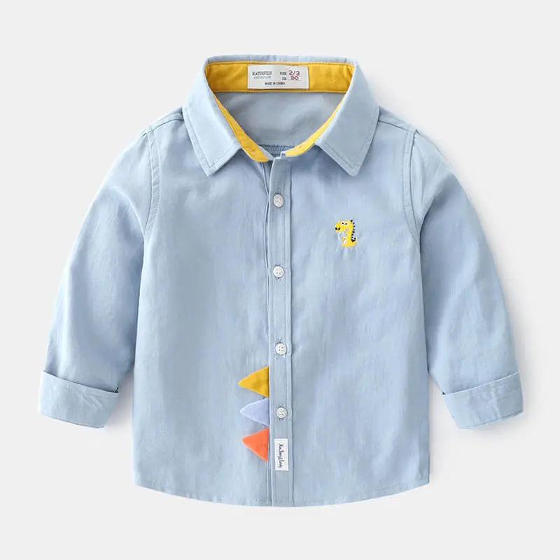 BOY'S LAPEL SHIRT