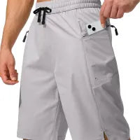 MEN'S  DRAWSTRING ZIPPER SHORTS