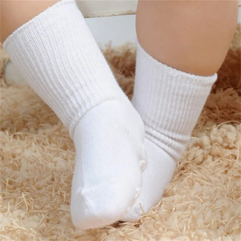 KIDS FOOT PATTERN COTTON SOCKS