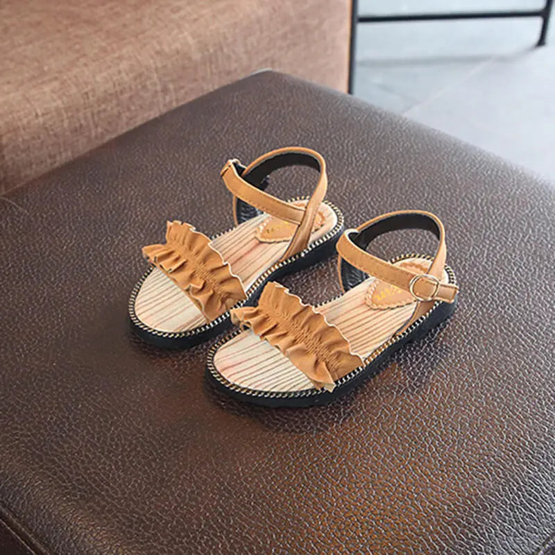 GIRL'S LACE COLOUR SANDALS