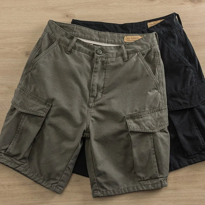 MEN'S SPORT PLUS SIZE STRIAGHT CARGO SHORTS