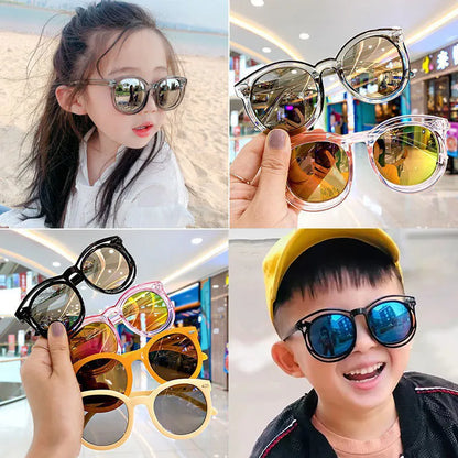 KIDS ROUND SUNSCREEN SUNGLASSES