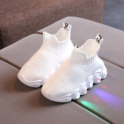 KIDS COLOURFUL LIGHT SOFT SNEAKERS