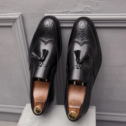 MEN'S BRITISH STYLE LEATHER SHOES